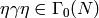 \eta \gamma \eta \in \Gamma_0(N)