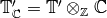 \T'_\C=\T'\tensor_\Z\C