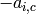 -a_{i,c}