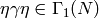 \eta \gamma \eta \in
\Gamma_1(N)
