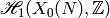 \H_1(X_0(N),\Z)
