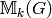 \sM_k(G)