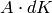 A\cdot dK