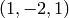 \left(1,-2,1\right)
