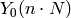 Y_0(n\cdot N)