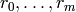 r_0,\ldots,r_m
