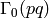 \Gamma_0(pq)