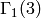 \Gamma_1(3)