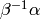 \beta^{-1}\alp