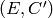 (E,C')