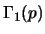 $ \Gamma_1(p)$