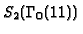 $S_2(\Gamma_0(11))$