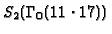$S_2(\Gamma_0(11\cdot 17))$