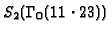 $S_2(\Gamma_0(11\cdot 23))$