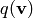 q (\vv)