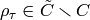 \rho_{\tau}\in
\tilde{C}\smallsetminus C