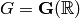 G = \bG (\R)
