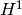 H^{1}