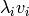 \lambda_{i}v_{i}