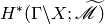 H^{*} (\Gamma\backslash X;
\widetilde{\MMM})