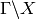 \Gamma
\backslash X