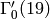 \Gamma_{0}' (19)