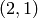 (2,1)