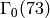 \Gamma_{0} (73)
