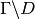 \Gamma \backslash D