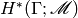H^{*} (\Gamma; \MMM)