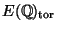 $ E(\mathbb{Q})_{\tor}$