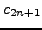 $ c_{2n+1}$