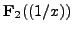 $ \mathbb{F}_2((1/x))$