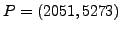 $ P=(2051,5273)$