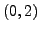 $ (0,2)$