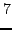 $\displaystyle 7$