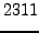 $\displaystyle 2311$