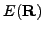 $ E(\mathbb{R})$
