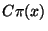 $ C\pi(x)$