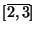 $ [\overline{2,3}]$