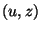 $ (u,z)$
