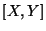 $ [X,Y]$