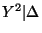 $ Y^2\vert\Delta$