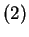 $ (2)$