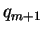 $ q_{m+1}$