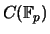 $ C({\mathbb{F}}_p)$