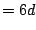 $\displaystyle = 6d$