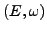$ (E,\omega)$