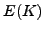 $ E(K)$