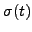 $ \sigma(t)$